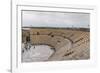 The ancient Roman amphitheatre in Caesarea, Israel, Middle East-Alexandre Rotenberg-Framed Photographic Print