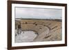 The ancient Roman amphitheatre in Caesarea, Israel, Middle East-Alexandre Rotenberg-Framed Photographic Print