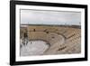 The ancient Roman amphitheatre in Caesarea, Israel, Middle East-Alexandre Rotenberg-Framed Photographic Print