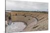 The ancient Roman amphitheatre in Caesarea, Israel, Middle East-Alexandre Rotenberg-Stretched Canvas