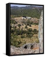 The Ancient Ruins of Great Zimbabwe, UNESCO World Heritage Site, Zimbabwe, Africa-Andrew Mcconnell-Framed Stretched Canvas