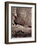 The Ancient Ruins of the Canyon de Chelle, 1873-Timothy O'Sullivan-Framed Giclee Print