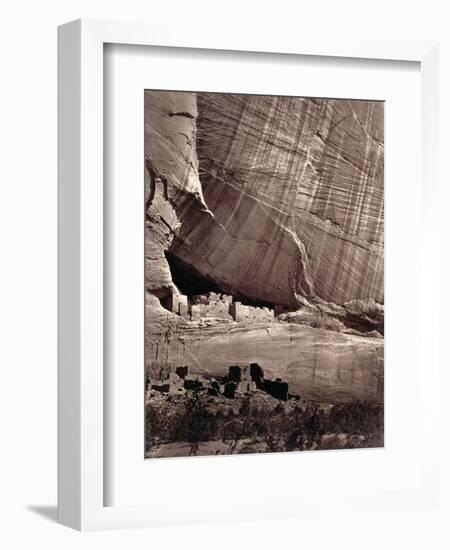 The Ancient Ruins of the Canyon de Chelle, 1873-Timothy O'Sullivan-Framed Giclee Print