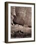 The Ancient Ruins of the Canyon de Chelle, 1873-Timothy O'Sullivan-Framed Giclee Print