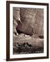 The Ancient Ruins of the Canyon de Chelle, 1873-Timothy O'Sullivan-Framed Giclee Print