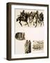 The Ancient Sport of Buz Kashi-null-Framed Giclee Print