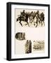 The Ancient Sport of Buz Kashi-null-Framed Giclee Print