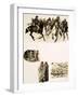 The Ancient Sport of Buz Kashi-null-Framed Giclee Print