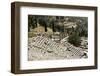 The Ancient Theater, Delphi, UNESCO World Heritage Site, Peloponnese, Greece, Europe-Jean-Pierre De Mann-Framed Photographic Print