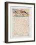 "The Ancient Tradition.., Illustration and Text from 'The Marriage of Heaven and Hell", C.1790-3-William Blake-Framed Giclee Print