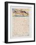 "The Ancient Tradition.., Illustration and Text from 'The Marriage of Heaven and Hell", C.1790-3-William Blake-Framed Giclee Print