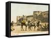 The Ancient Walls of Baku - Azerbaijan-null-Framed Stretched Canvas
