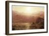 The Andes of Ecuador-Frederic Edwin Church-Framed Art Print