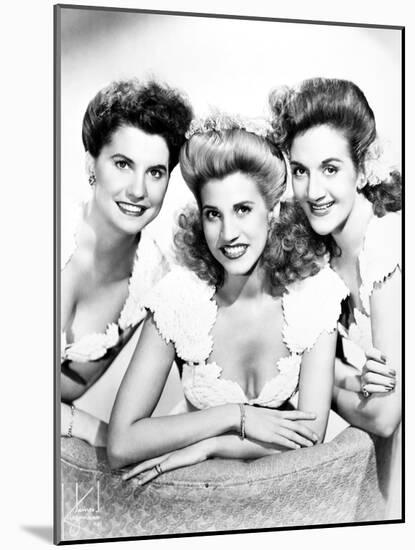 The Andrews Sisters-null-Mounted Giclee Print