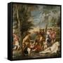 The Andrians, C.1635-Peter Paul Rubens-Framed Stretched Canvas