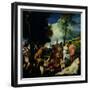 The Andrians, circa 1523-4-Titian (Tiziano Vecelli)-Framed Giclee Print