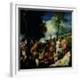 The Andrians, circa 1523-4-Titian (Tiziano Vecelli)-Framed Giclee Print