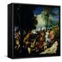 The Andrians, circa 1523-4-Titian (Tiziano Vecelli)-Framed Stretched Canvas