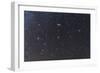 The Andromeda Galaxy and Triangulum Galaxy with Star Clusters-null-Framed Photographic Print