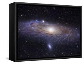 The Andromeda Galaxy-Stocktrek Images-Framed Stretched Canvas