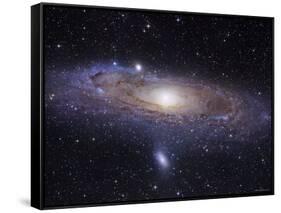 The Andromeda Galaxy-Stocktrek Images-Framed Stretched Canvas