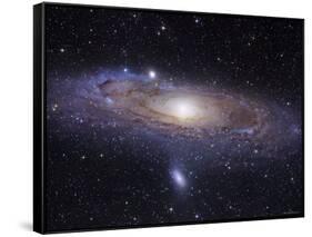 The Andromeda Galaxy-Stocktrek Images-Framed Stretched Canvas