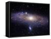 The Andromeda Galaxy-Stocktrek Images-Framed Stretched Canvas