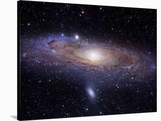 The Andromeda Galaxy-Stocktrek Images-Stretched Canvas