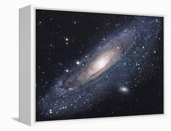 The Andromeda Galaxy-Stocktrek Images-Framed Stretched Canvas