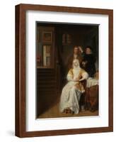 The Anemic Lady', 1660-78-Samuel van Hoogstraten-Framed Giclee Print