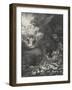 The Angel Appearing to the Shepherds, 1634-Rembrandt Harmensz. van Rijn-Framed Giclee Print