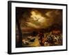 The Angel Appearing to the Shepherds-null-Framed Giclee Print