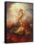 The Angel Binding Satan, c.1797-Philip James Loutherbourg-Framed Stretched Canvas