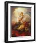 The Angel Binding Satan, c.1797-Philip James Loutherbourg-Framed Giclee Print