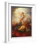 The Angel Binding Satan, c.1797-Philip James Loutherbourg-Framed Giclee Print