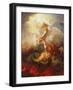 The Angel Binding Satan, c.1797-Philip James Loutherbourg-Framed Giclee Print