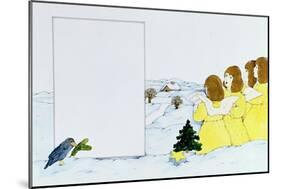 The Angel Carol Singers-Christian Kaempf-Mounted Giclee Print