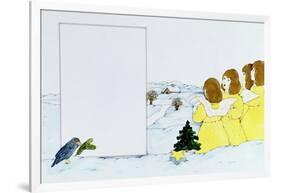 The Angel Carol Singers-Christian Kaempf-Framed Giclee Print