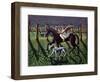 THE ANGEL. HORSE, DOG & DOVE-PJ Crook-Framed Giclee Print