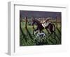 THE ANGEL. HORSE, DOG & DOVE-PJ Crook-Framed Premium Giclee Print