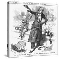The Angel in the House; or the Result of Female Suffrage, 1884-Edward Linley Sambourne-Stretched Canvas