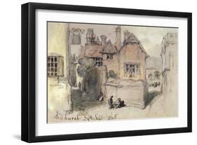 The Angel Inn, Midhurst, 1865-John Gilbert-Framed Giclee Print