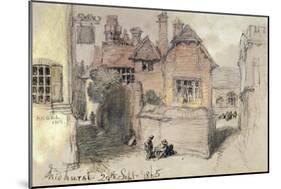 The Angel Inn, Midhurst, 1865-John Gilbert-Mounted Giclee Print