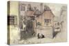 The Angel Inn, Midhurst, 1865-John Gilbert-Stretched Canvas
