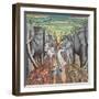 THE ANGEL LEADING THE ANIMALS, 2013-PJ Crook-Framed Giclee Print