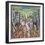 THE ANGEL LEADING THE ANIMALS, 2013-PJ Crook-Framed Giclee Print