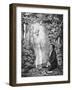 The Angel Moroni Delivering the Plates of the Book of Mormon to Joseph Smith-C. C. Christensen-Framed Giclee Print