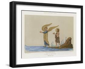 The Angel of Baptism-null-Framed Giclee Print