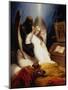 The Angel of Death, 1851-Horace Vernet-Mounted Premium Giclee Print