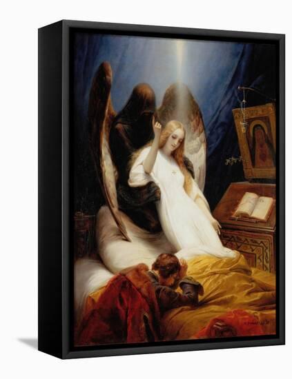 The Angel of Death, 1851-Horace Vernet-Framed Stretched Canvas